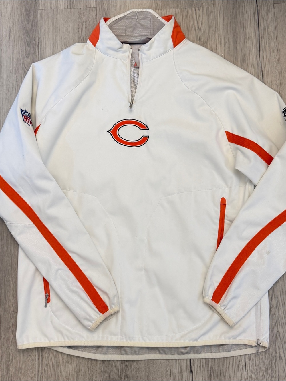Chicago Bears NFL Quarter-Zip Pullover Jacket
